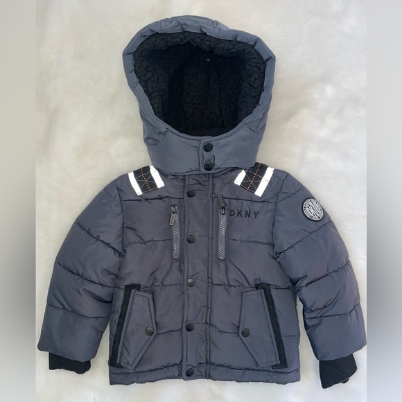 DKNY Boys puffer Jacket - Picture 2 of 4
